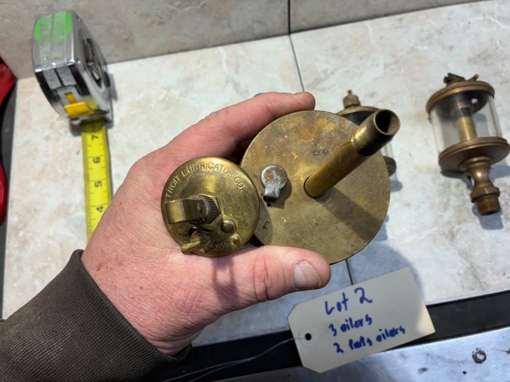 antique Engine unvented oiler hit miss Engine steam Engine antique eq