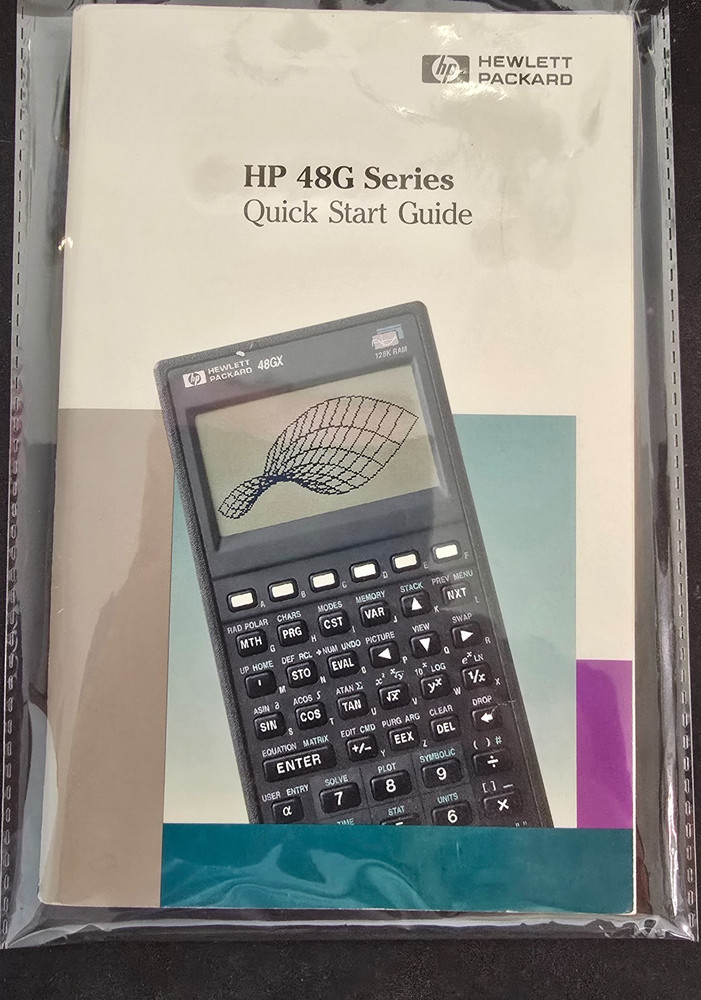 HP 48G Series User's Guide set of four