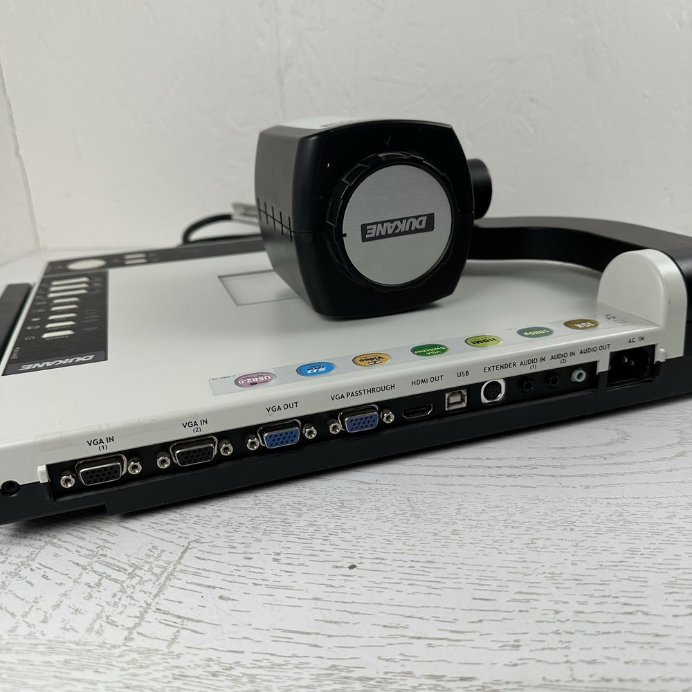 Lumens PS660 Document Visual Presenter With Remote And Power Cord Dukane DVP507
