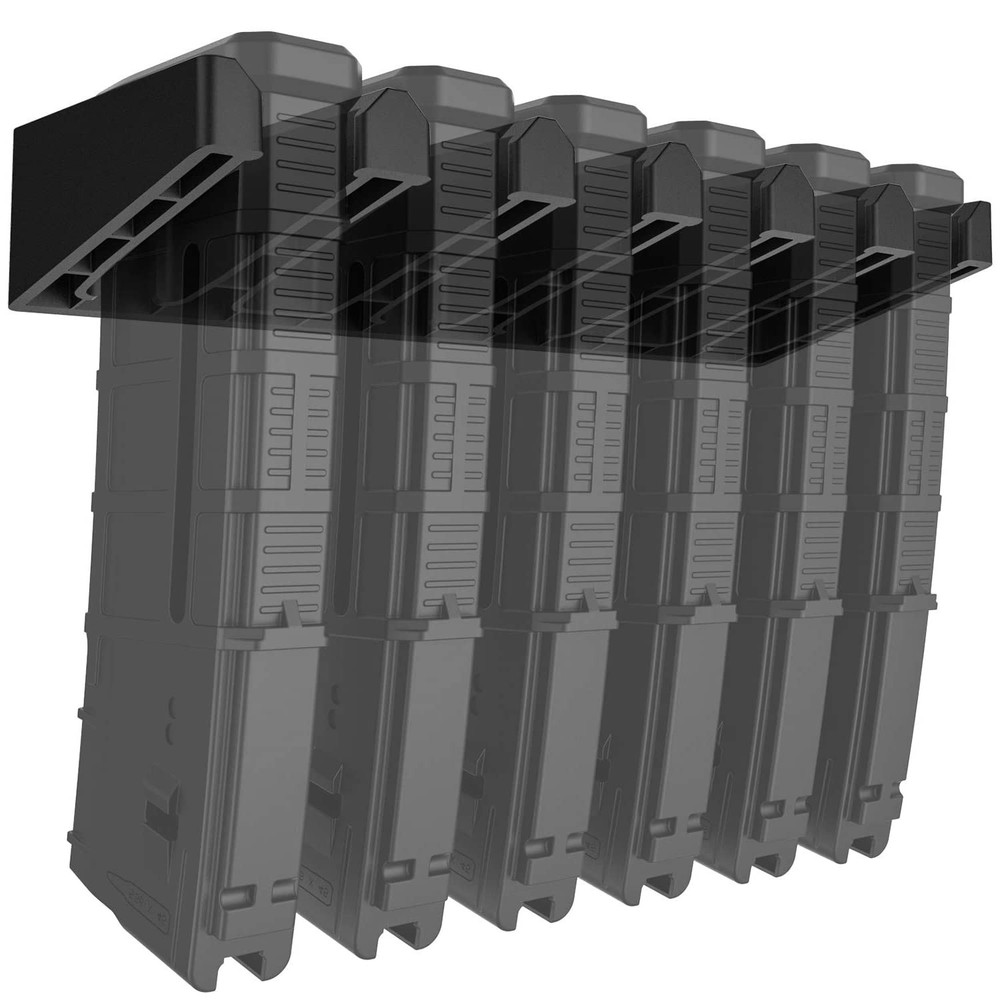 Solid ABS Standard PMAG Wall Mount, Mag Holder, Home Magazine Storage Rack