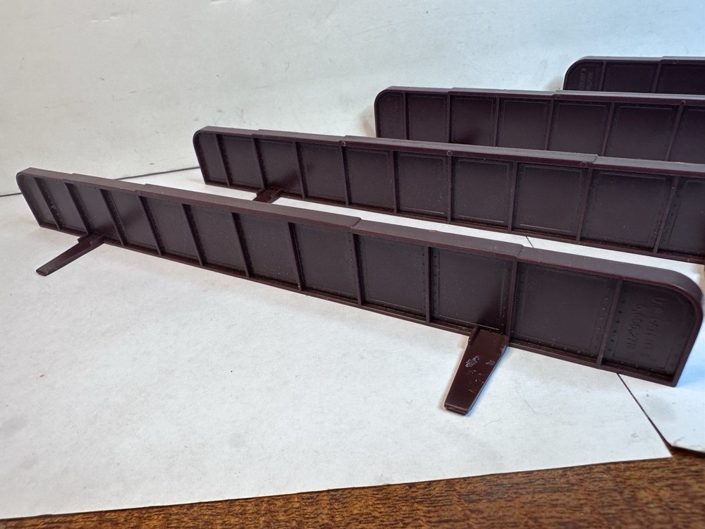 HO Scale 4 Life-Like Girder Bridge 9" Sides - Could Also Be Flat Car Loads