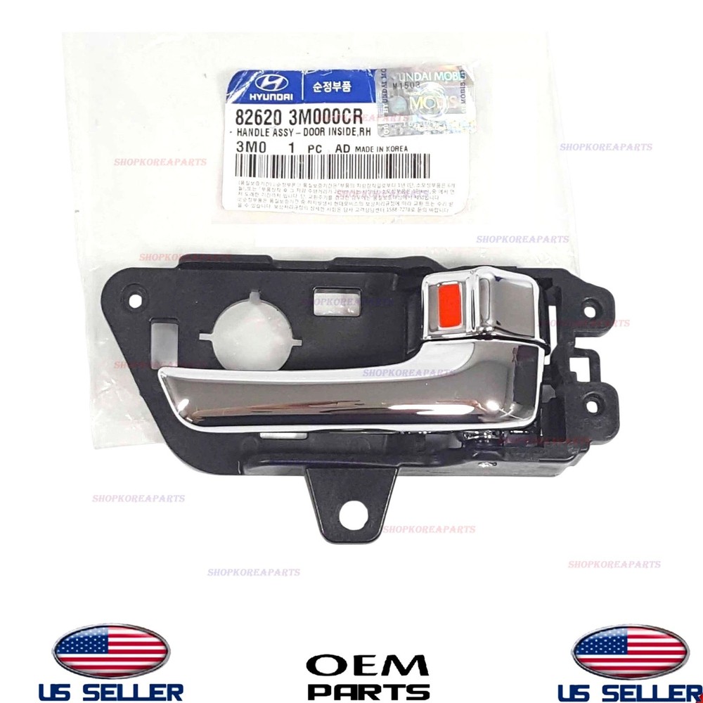 Genuine Door Handle Inside RIGHT Passenger Side 2009-2014 Genesis Sedan