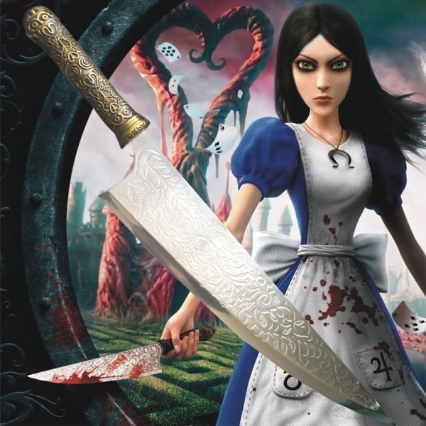 ALICE MADNESS RETURNS - VORPAL BLADE SWORD DAGGER ALICE'S VORPAL