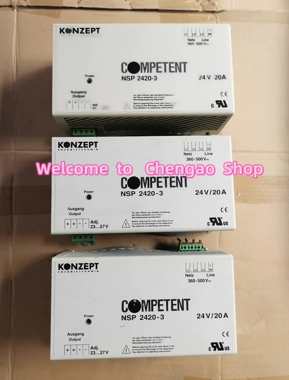 🔥 ✅  1 PC USED  TEST OK   NSP 2420-3  Power  Supply DHL/ FedEx #B5275H CL