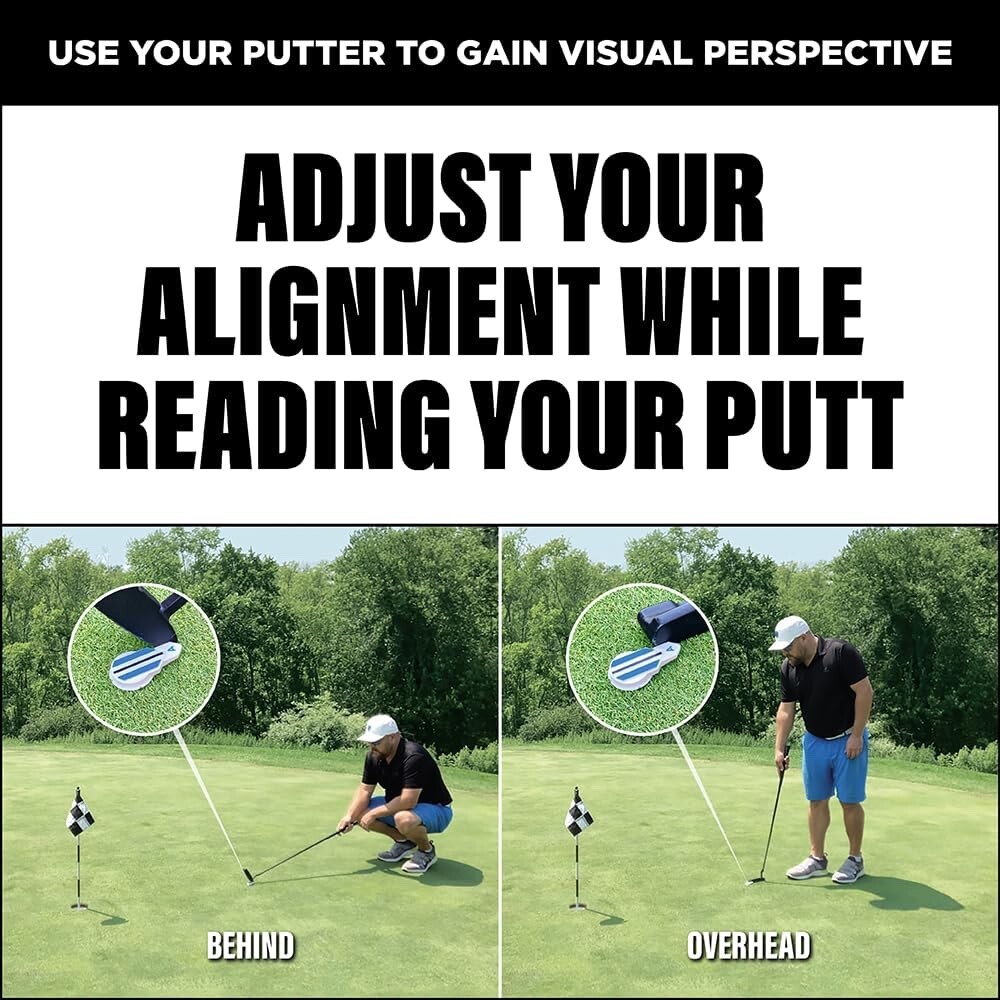 Golf Ball Alignment Marking Tool for Faster and More Accurate Golf Putting
