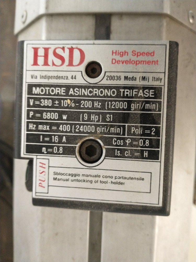 HSD High Speed Spindle Motor