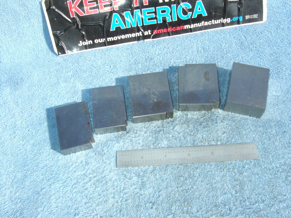 BLOCKS OR PARALLELS (5) US AMERICAN MACHINIST TOOLMAKER SURFACE GRIND MILL QTA