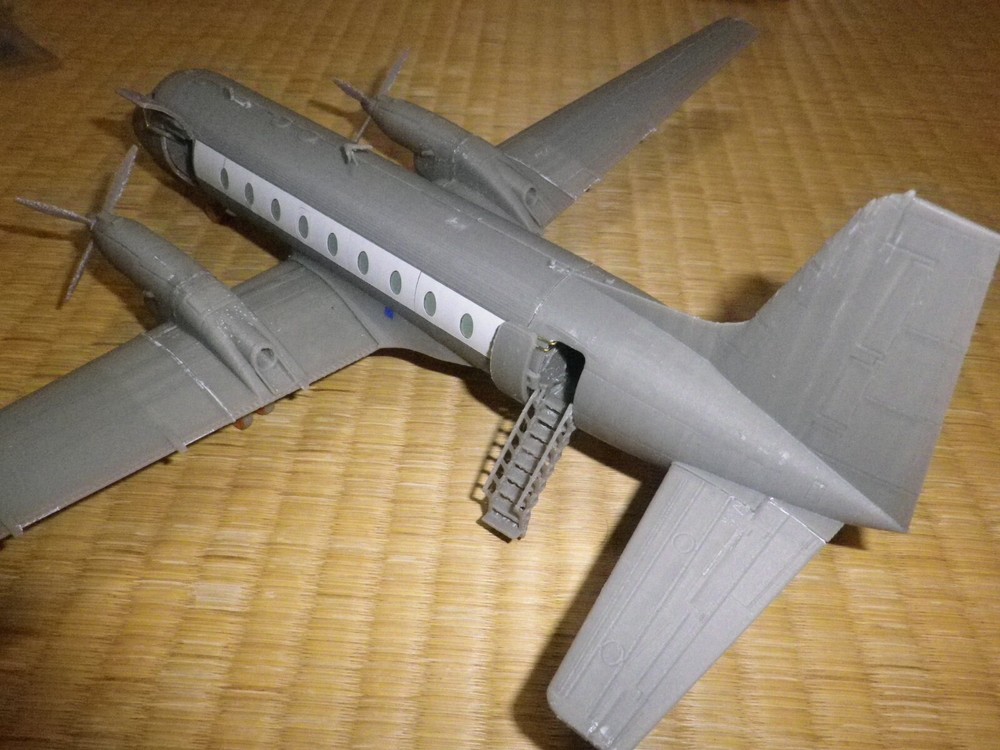 Hawker Siddeley HS748 (3D fabricated 1/72 ABS kit)
