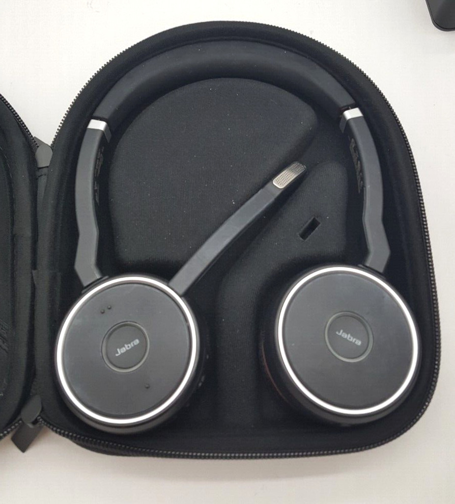 DEFECTIVE Jabra Evolve 75 Wireless Bluetooth Headset HSC040W No Dongle G3D