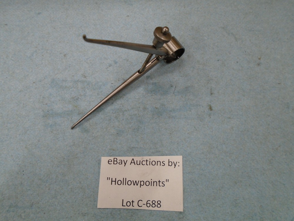 Lufkin 142 ToolMakers 3" Inside Caliper Round Leg Solid Nut C688