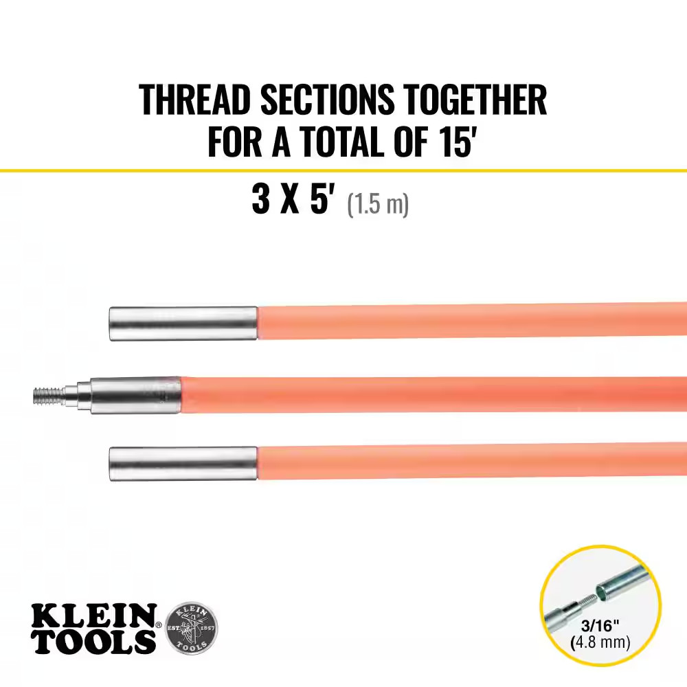 15 Ft. Lo-Flex Glow Rod