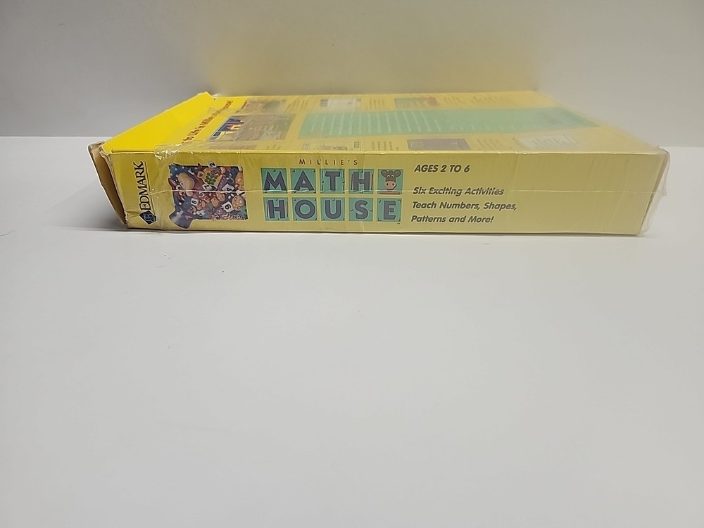 Millie's Math House, PC/MS-DOS EDMARK, 1992, Great Condition, CIB Free Shipping