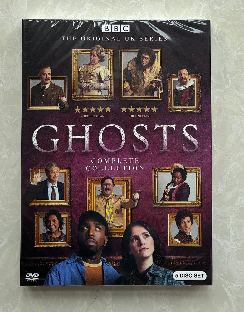 Ghosts: The Complete Series (DVD, 2024, 5-Disc Set)
