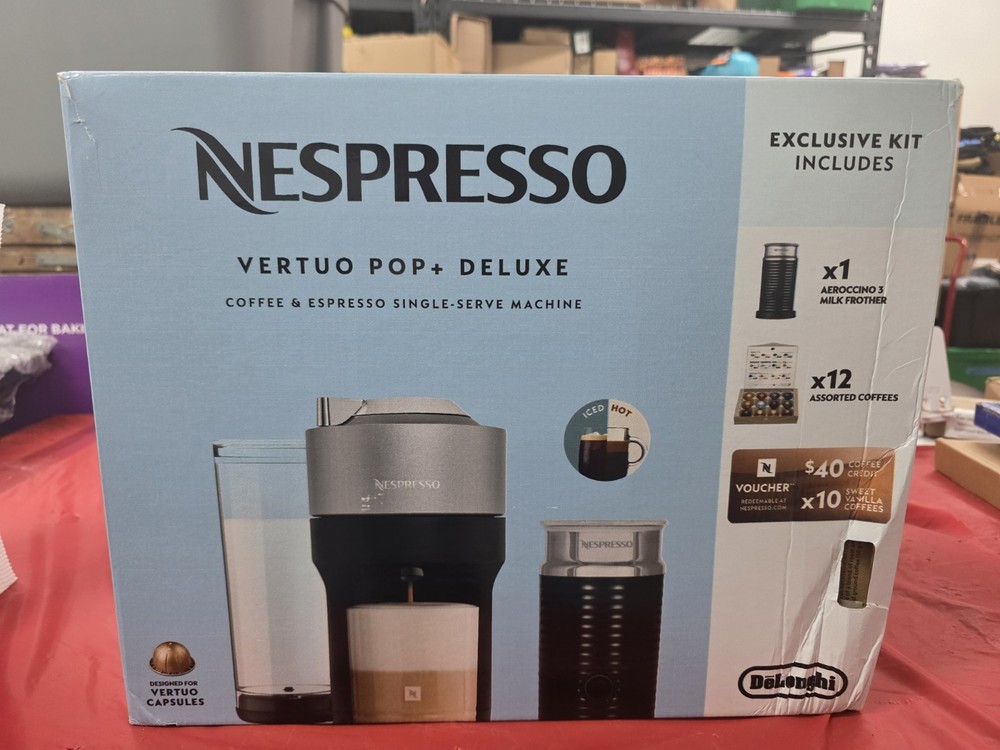 Nespresso Vertuo Pop+ Combination Espresso and Coffee Maker