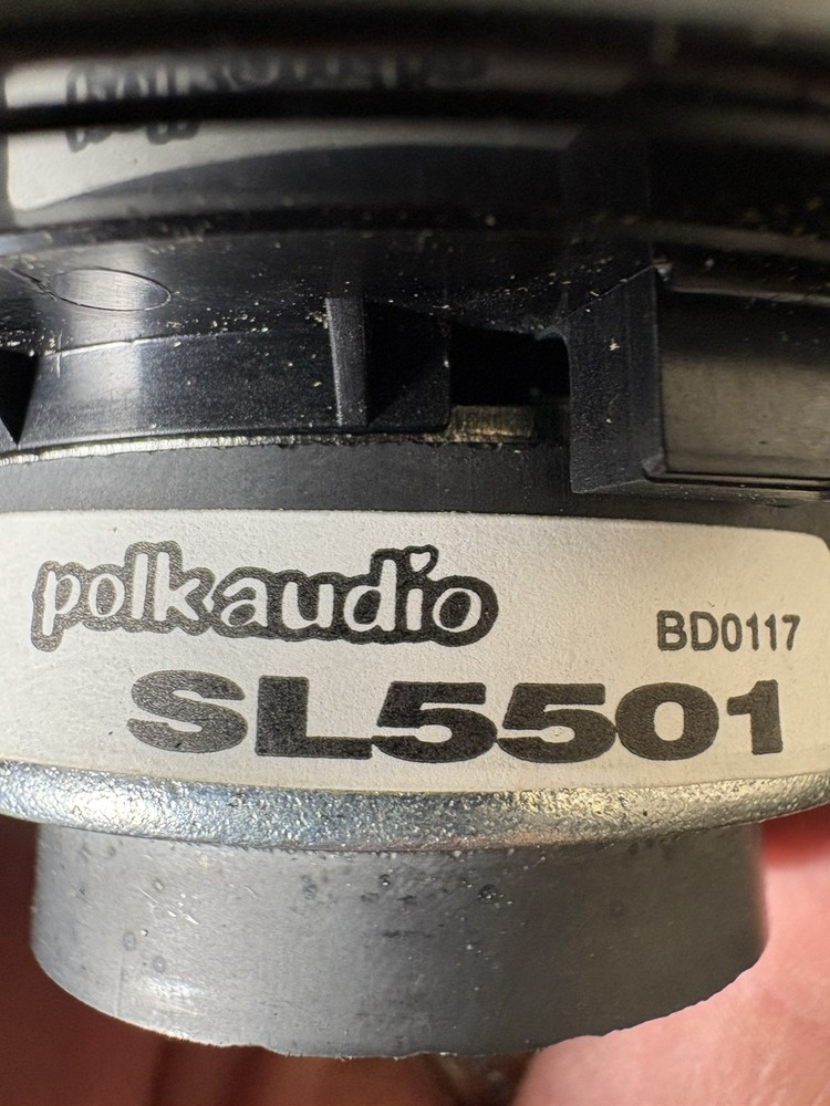 Pair Polk Audio SL5501 Dome Tweeters