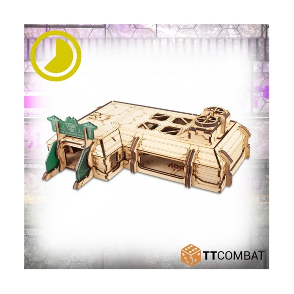 TT Combat Terrain 32mm Surgery Shack Pack SW (New)
