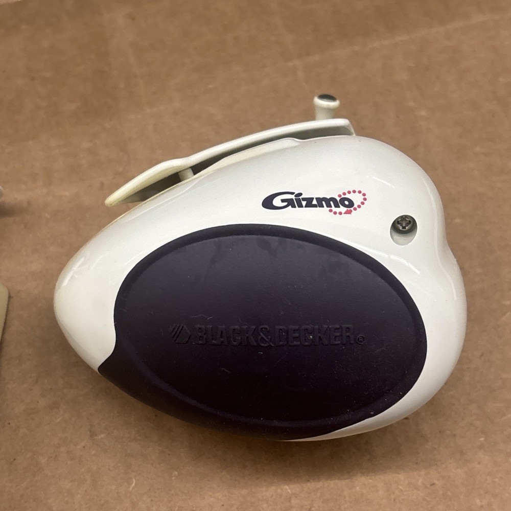 Black & Decker EM200C Gizmo Spacemaker Cordless Can Opener Under Cabinet EUC