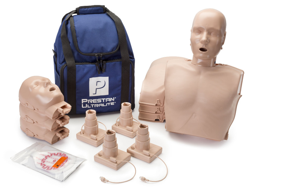 PRESTAN® Ultralite CPR Training Manikins with CPR Feedback - 4-Pack