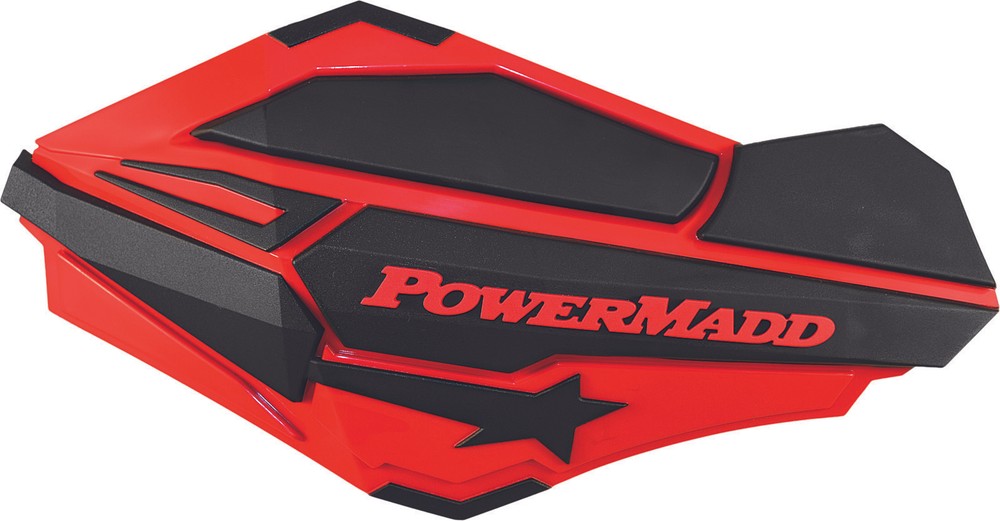 POWERMADD 2002-2008 FS650E Husaberg SENTINAL HANDGUARDS (RED/BLACK) 34402