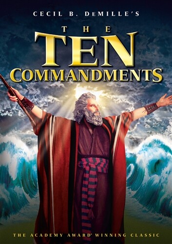 THE TEN COMMANDMENTS New Sealed DVD Charlton Heston