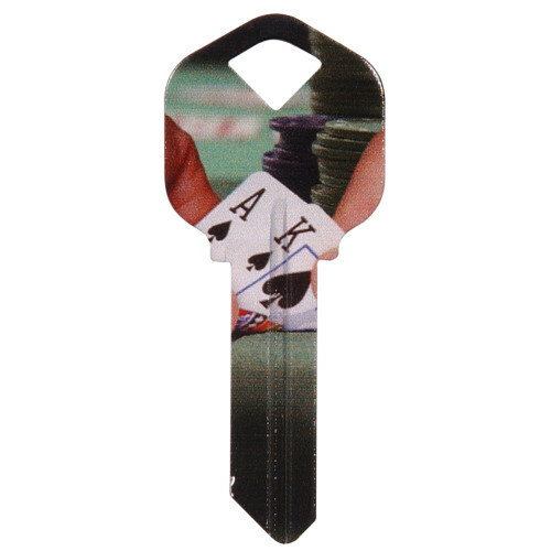 WacKey Poker Key Blank KW1