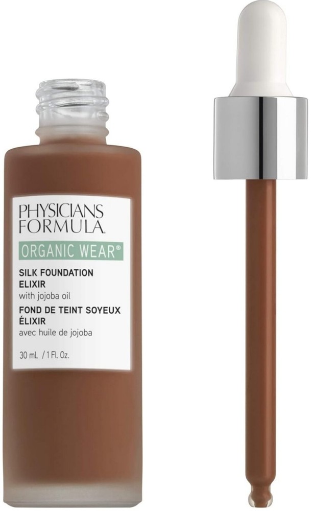 Physicians Formula Organic Wear Silk Foundation Elixir, 12 Rich, 1 oz