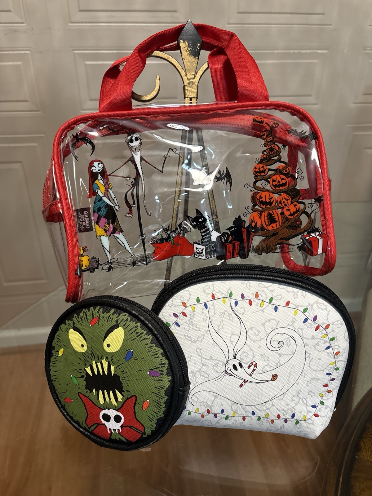 Brand New The Nightmare Before Christmas makeup bag & coin purse