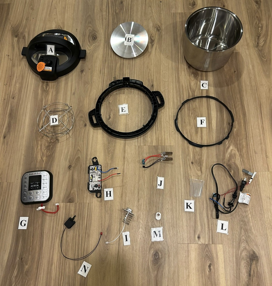 Replacement Parts for Instant Pot Duo 80 V5 Multi Cooker (S) (R)