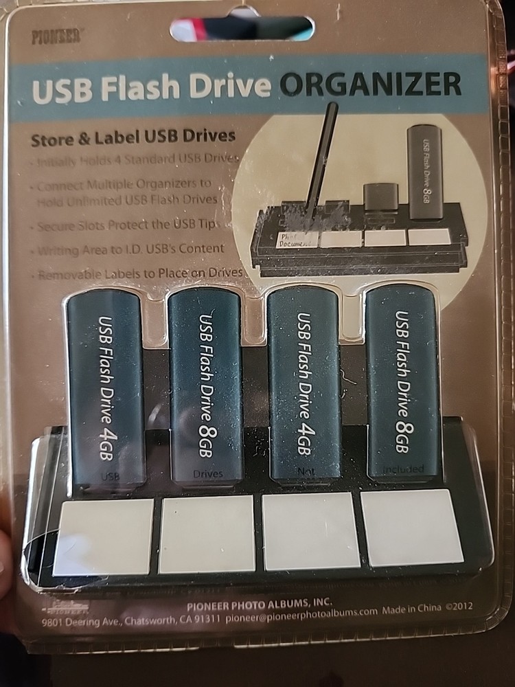 Pioneer USB Flash Drive Organizer 2012 Sealed