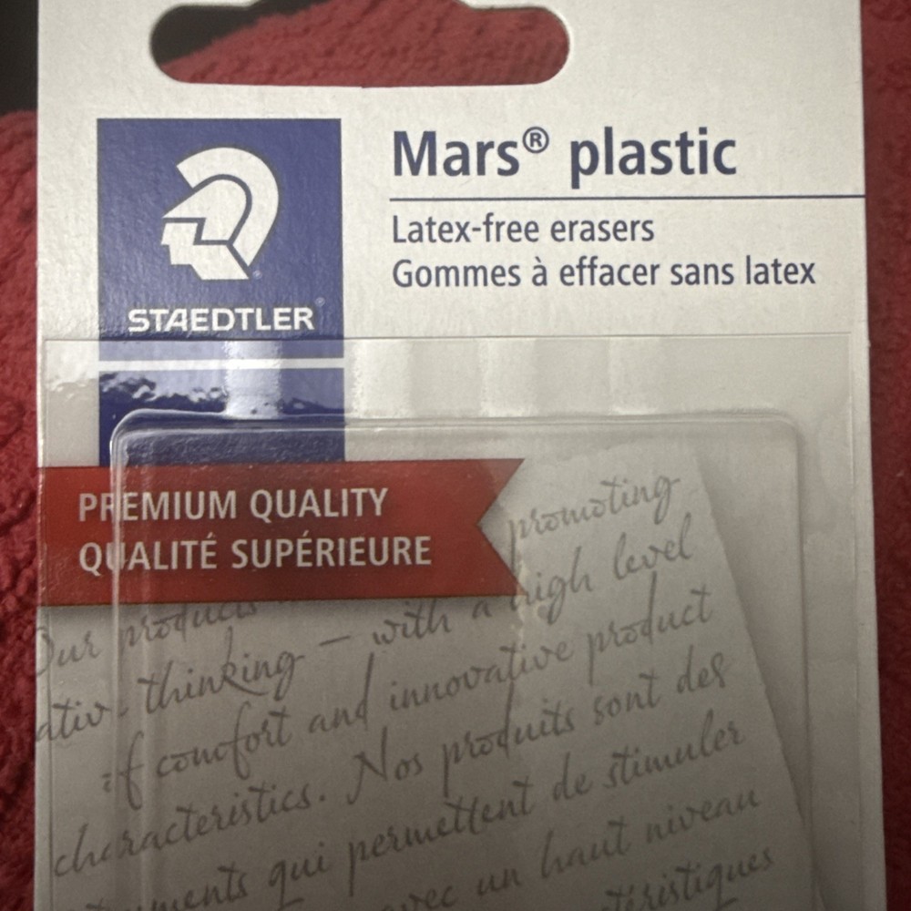 Mars Plastic Latex-Free Erasers