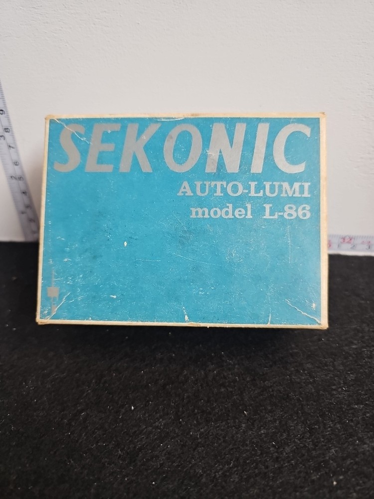 VTG SEKONIC L86 Auto-Lumi LIGHT EXPOSURE METER  Model L-86 Untested