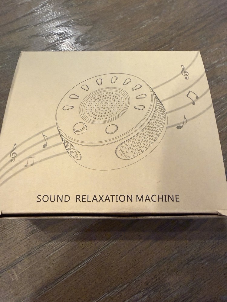 Sound Relaxation Machine White Noise Sleep Therapy Timer USB Powered NEW