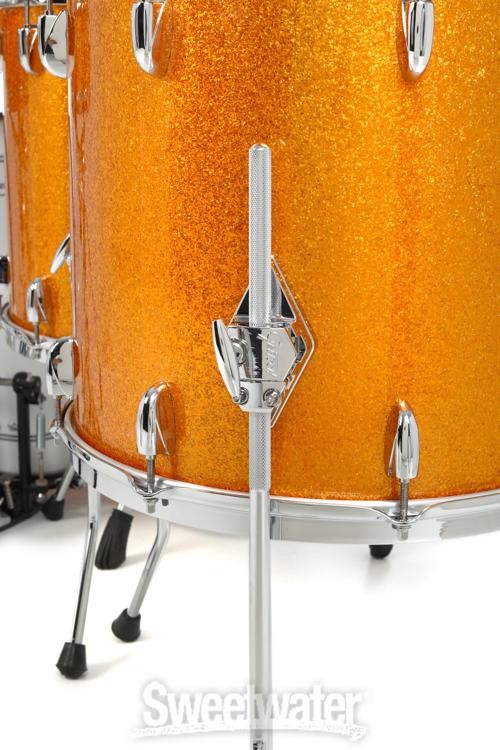 Gretsch Drums Broadkaster 5-piece Shell Pack with Snare Drum - Gold Sparkle