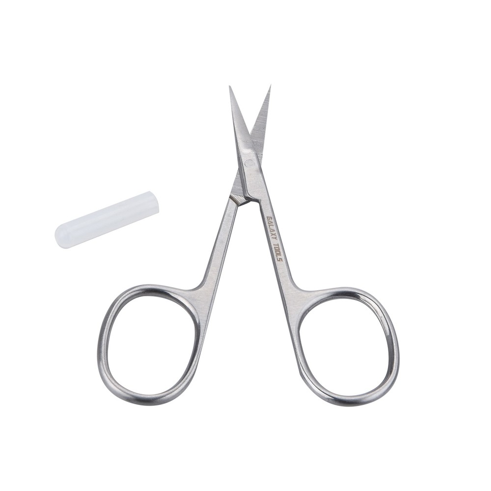 T10B01 Stainless Steel Sharp Edge Modeling Scissors Fit For Model Stickers Tool