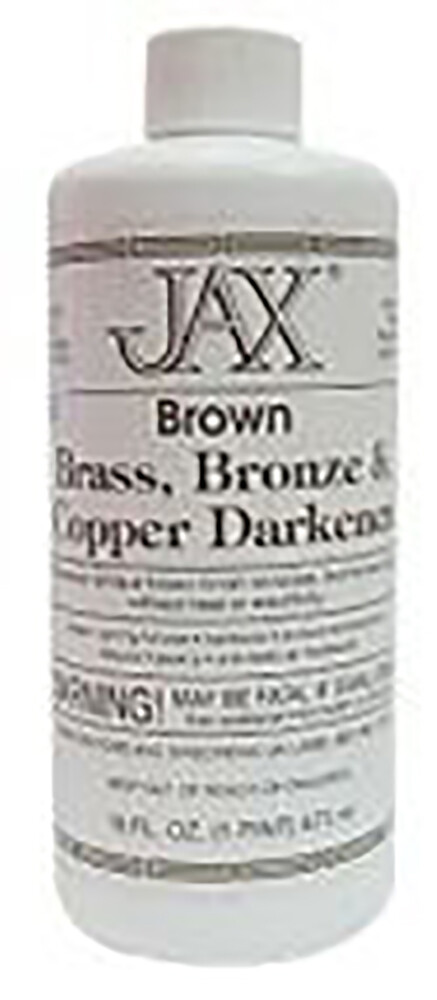 Jax Brown Patina for Brass, Bronze & Copper 16oz.
