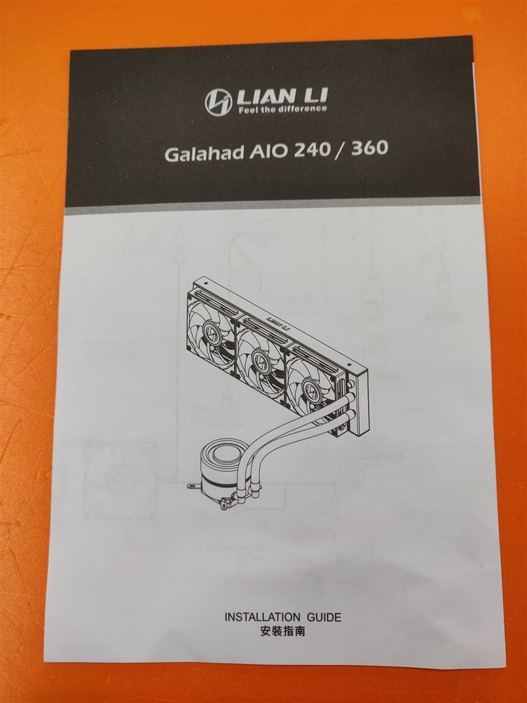 ⭐️⭐️⭐️⭐️⭐️ Lian Li Galahad AIO 240/ 360 Installation Guide Manual