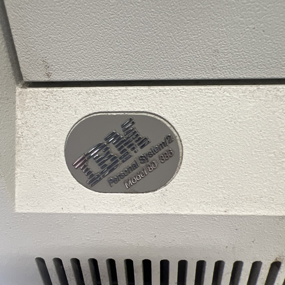 1988 IBM Type 8580 Modem - Not Tested.