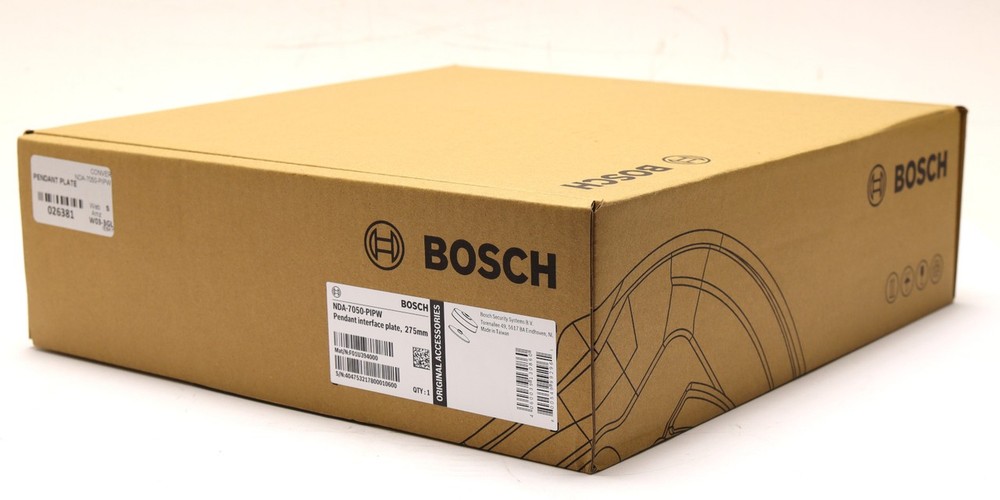 Bosch NDA-7050-PIPW Outdoor Pendant Interface Plate