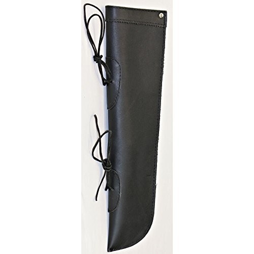 Leather Bass Bow Quiver Black