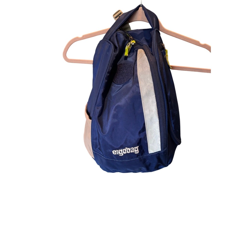 Ergobag Blue Ergonomic Backpack Adjustable Straps School Travel Bag