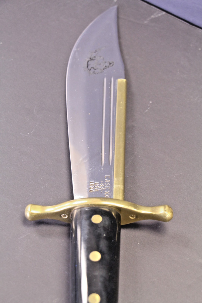 Case XX . SS 1836 Bowie Knife with Leather Sheath