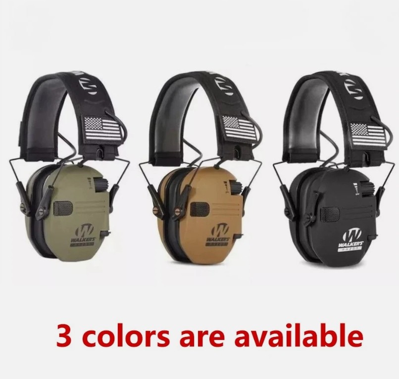 Walkers Razor Slim Electronic Shooting Range Hearing Protection Ear Muff 23dB NR