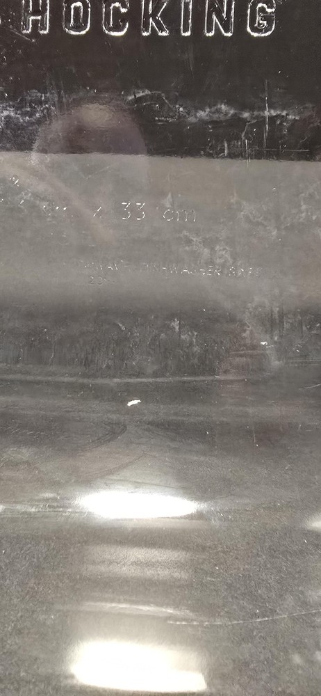 Anchor Hocking 13 X 9 Inch Clear Glass Baking Dish Rectangular Casserole Pan