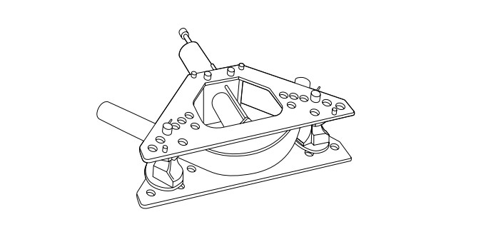 Greenlee 777 Hydraulic Bender 1-1/4”-4” Rigid