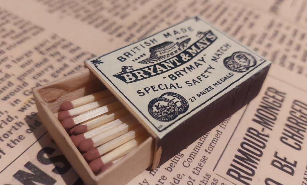WW2 British infantry matchbox - Bryant and May
