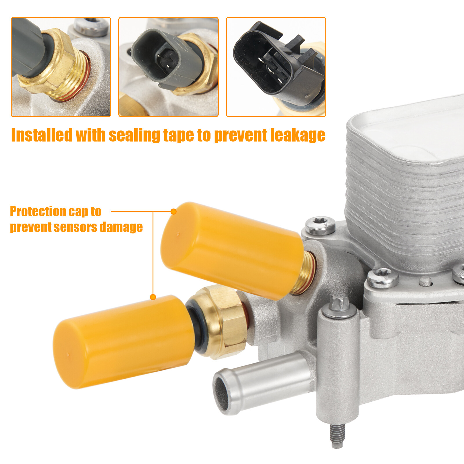 926-959 Upgrade Housing Oil Filter Assembly For 11-16 Jeep Dodge Chrysler Ram3.6