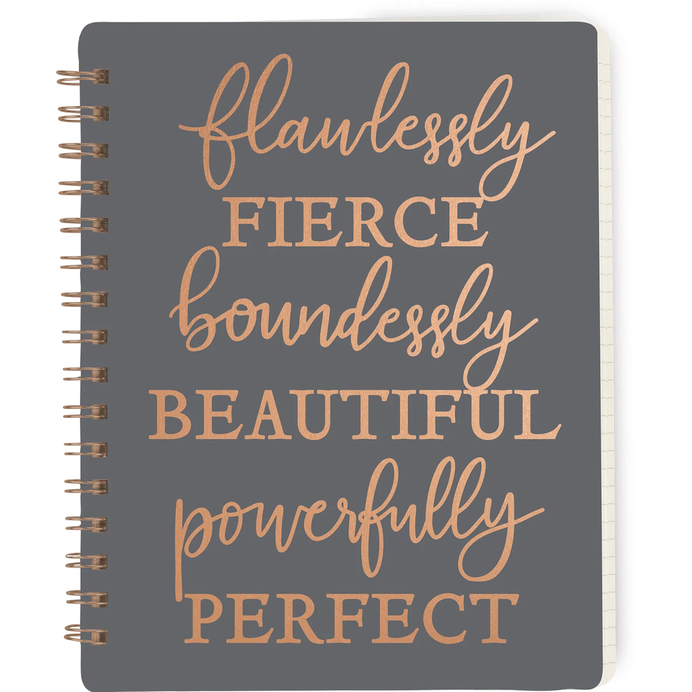 Spiral Notebook - Flawlessly Fierce