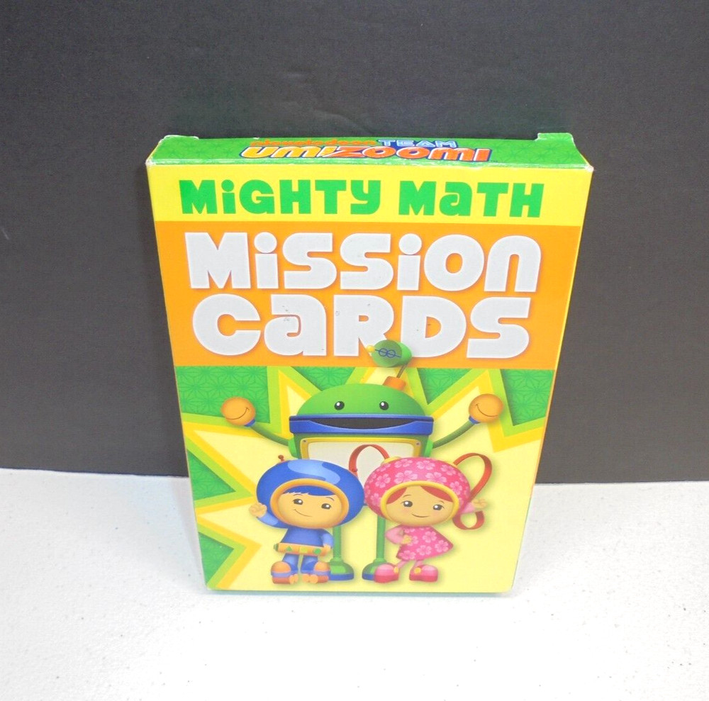 Nick Jr. Mighty Math Umizoomi Mission Cards School Complete