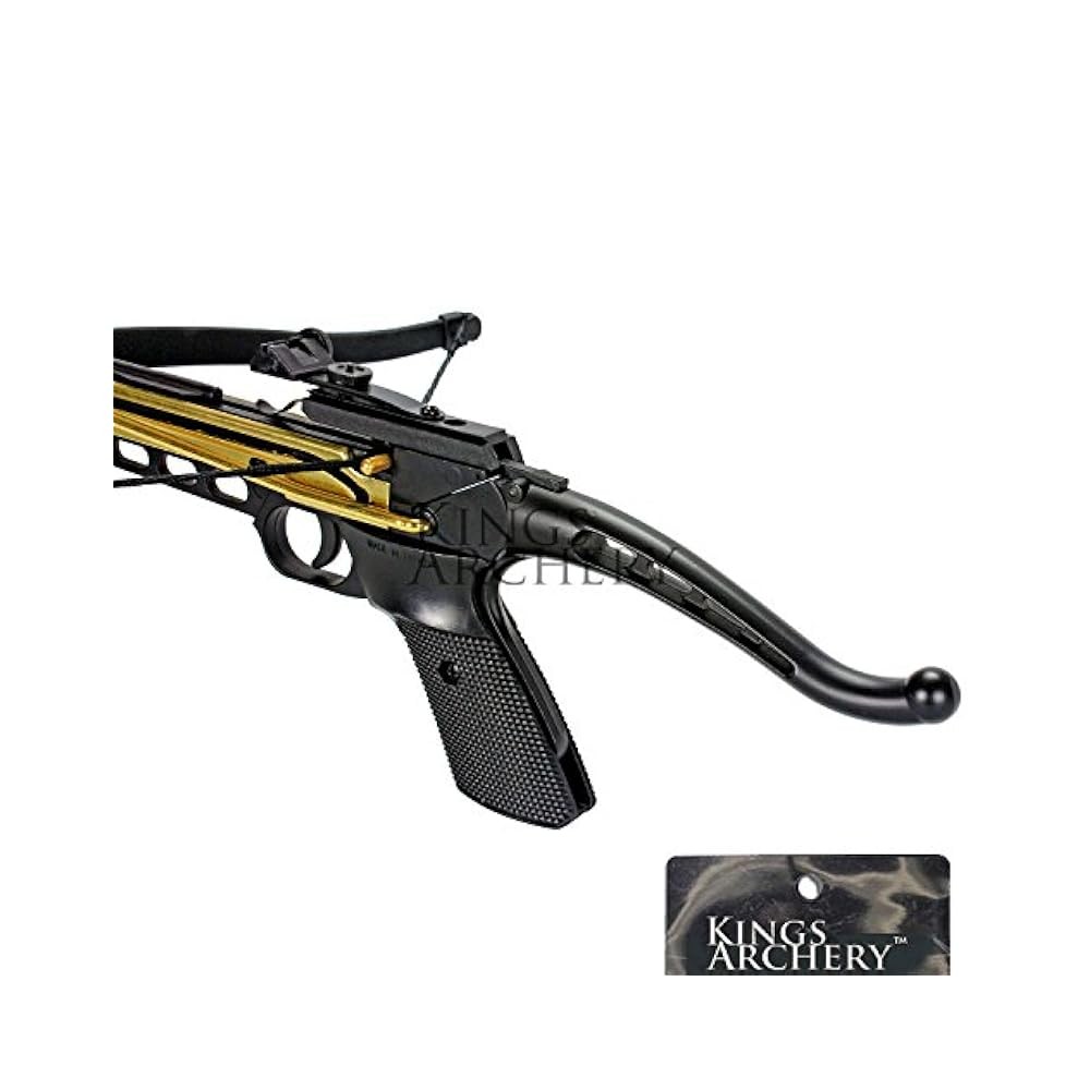 Self-Cocking Crossbow Bundle - Adjustable Sights, Spare String, 27 Arrows