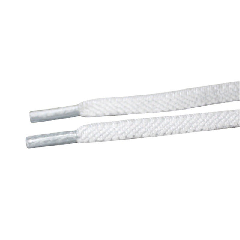 Polyester head round rope shoelaces without tying elastic rope